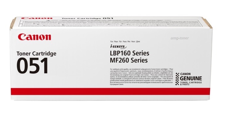 CARTUS TONER CRG051 CANON LBP162, MF264, MF267, MF269 original